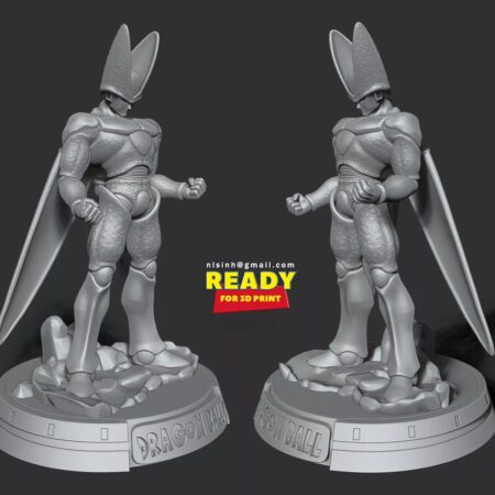 Cell dragonball z 3d printing stl files