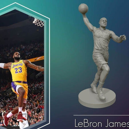 Lebron James stl files for 3d printing