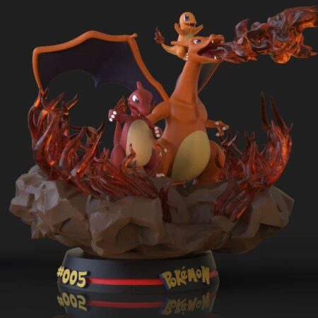 Charizard Pokemon 3d printing stl files