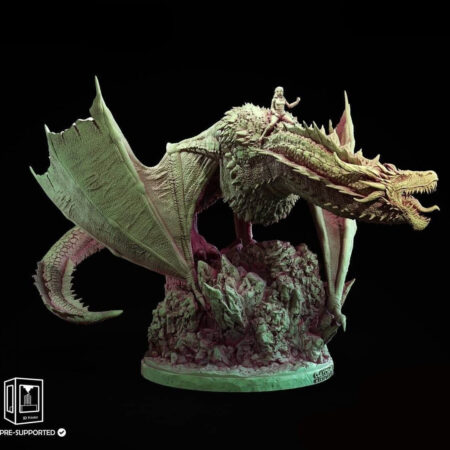 Queen of dragons 3d printing stl files