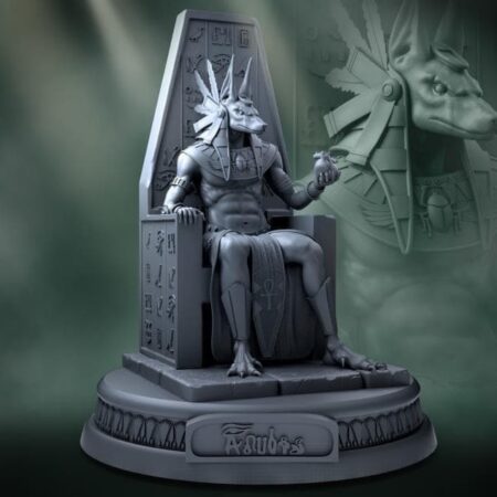 Anubis stl files for 3d printing models