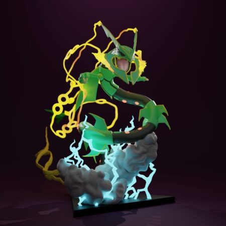 Mega Rayquaza 3d printing stl files