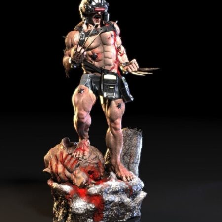 Weapon x Wolverine 3d printing stl file