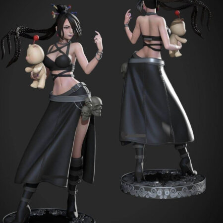 Fran Final Fantasy stl files for 3d printing