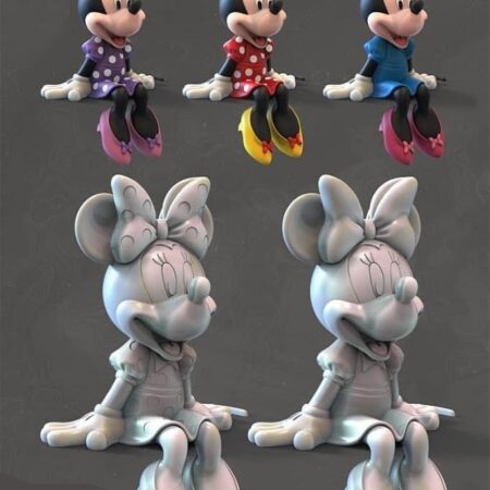 Minnie Stl files for 3d printing model