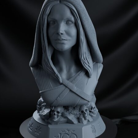Blodreina bust 3d print stl files