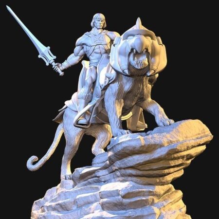 He-Man diorama 3d printing stl files