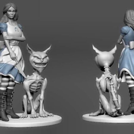 Alice Darkness 3d printing stl files