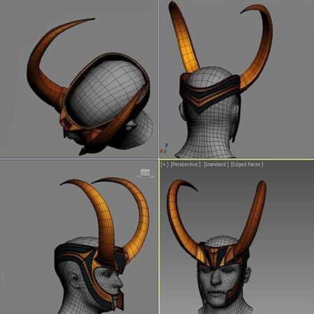 Loki Crown cosplay 3d printing stl files