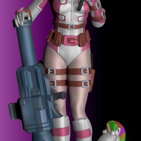 Gwenpool stl files for 3d printing