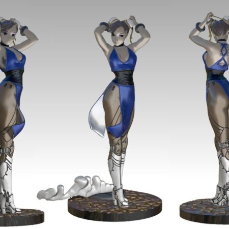 Chun-li Cyborg33 3d printing stl files