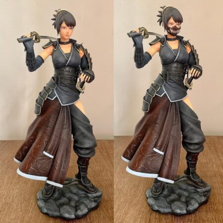 Samurai Girl 3d printing stl files