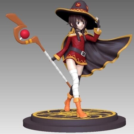 Megumin 3d printing stl files