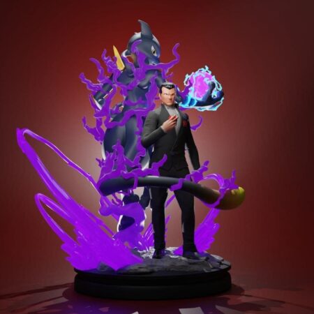 Geovanni & Mewtwo 3d printing stl files