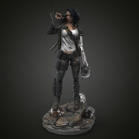 Girl terminator 3d printing stl files