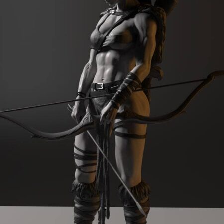 Lutania archer girl 3d printing stl files