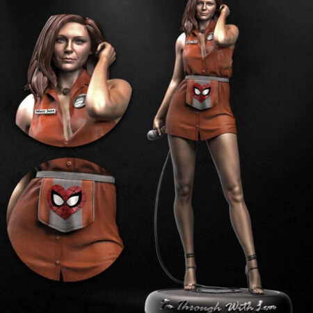 Mary Jane 3d printing stl files